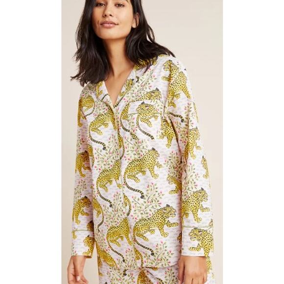 Printfresh Cheetah Sleep Shirt Sz. XL and Matching Tote Bag - Picture 1 of 6